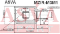 ШРУС ВНУТРЕННИЙ ПРАВЫЙ 22x43x28 MZIR-M3M1