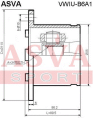ШРУС ВНУТРЕННИЙ 34x108 (OEM-исполнение) VWIU-B6A1