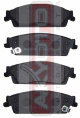 КОЛОДКИ ТОРМОЗНЫЕ ДИСКОВЫЕ ЗАДНИЕ AKD-0636