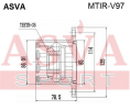 ШРУС ВНУТРЕННИЙ ПРАВЫЙ 35x135 MTIR-V97