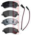 КОЛОДКИ ТОРМОЗНЫЕ ДИСКОВЫЕ ПЕРЕДНИЕ AKD-0444