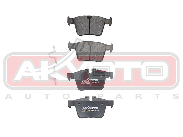 КОЛОДКИ ТОРМОЗНЫЕ ЗАДНИЕ AKD-17206