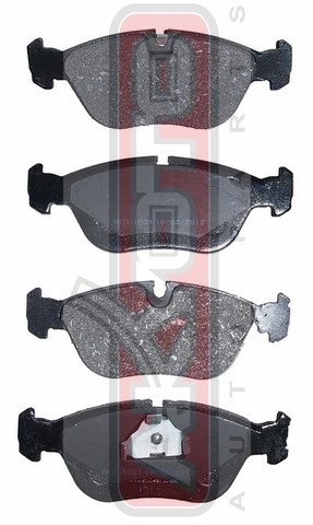 КОЛОДКИ ТОРМОЗНЫЕ ДИСКОВЫЕ ПЕРЕДНИЕ AKD-1021