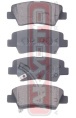 КОЛОДКИ ТОРМОЗНЫЕ ДИСКОВЫЕ ЗАДНИЕ AKD-12202