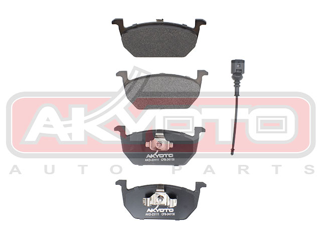 КОЛОДКИ ТОРМОЗНЫЕ ДИСКОВЫЕ ПЕРЕДНИЕ AKD-23111