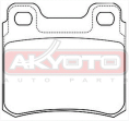 КОЛОДКИ ТОРМОЗНЫЕ ДИСКОВЫЕ ЗАДНИЕ AKD-1235