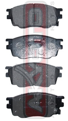 КОЛОДКИ ТОРМОЗНЫЕ ДИСКОВЫЕ ПЕРЕДНИЕ AKD-5483