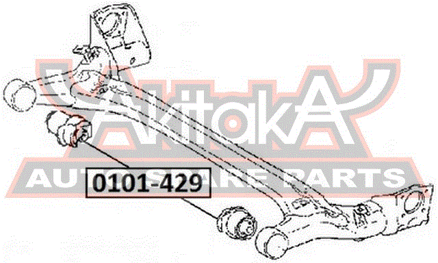 САЙЛЕНТБЛОК ЗАДНЕЙ БАЛКИ 0101-429