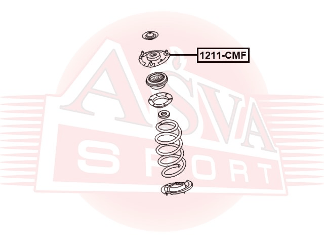 ОПОРА АМОРТИЗАТОРА 1211-CMF