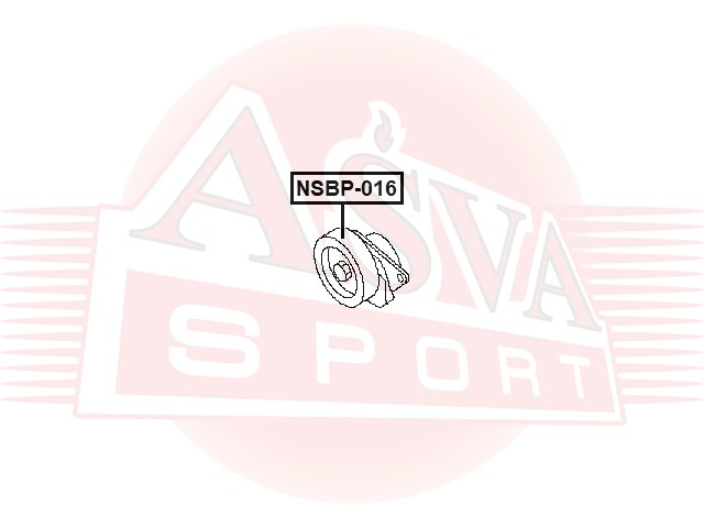 РОЛИК НАТЯЖНОЙ NSBP-016
