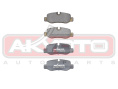 КОЛОДКИ ТОРМОЗНЫЕ ДИСКОВЫЕ ЗАДНИЕ AKD-16209