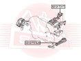 ПОДУШКА КОРОБКИ СКОРОСТЕЙ 0212-T31T