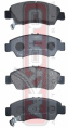 КОЛОДКИ ТОРМОЗНЫЕ ДИСКОВЫЕ ПЕРЕДНИЕ AKD-1159