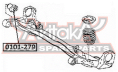 САЙЛЕНТБЛОК ЗАДНЕЙ БАЛКИ 0101-279