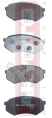 КОЛОДКИ ТОРМОЗНЫЕ ДИСКОВЫЕ ПЕРЕДНИЕ AKD-1246
