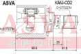 ШРУС ВНУТРЕННИЙ 23x41x27 (OEM-исполнение) KAIU-CD2