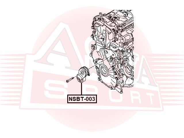 НАТЯЖИТЕЛЬ РЕМНЯ NSBT-003