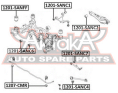 ПОДУШКА ДИФФЕРЕНЦИАЛА ПЕРЕДНЯЯ 1201-SANC6