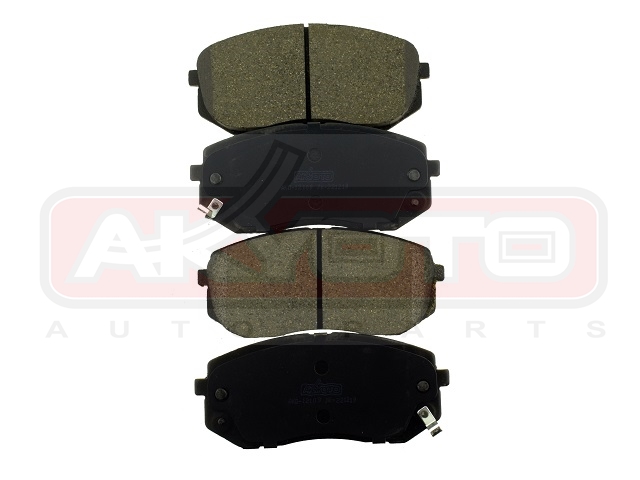 КОЛОДКИ ТОРМОЗНЫЕ ДИСКОВЫЕ AKD-12109