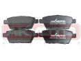 КОЛОДКИ ТОРМОЗНЫЕ ДИСКОВЫЕ ЗАДНИЕ AKD-34104