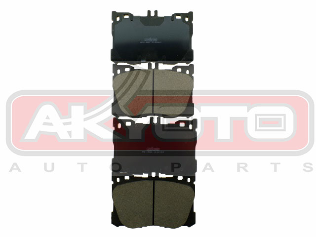 КОЛОДКИ ТОРМОЗНЫЕ ДИСКОВЫЕ ПЕРЕДНИЕ AKD-14106