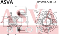 СТУПИЦА ЗАДНЯЯ С КОЛЬЦОМ АБС HYWH-SOLRA