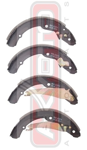 КОЛОДКИ ТОРМОЗНЫЕ БАРАБАННЫЕ ЗАДНИЕ AKS-23204
