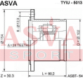 ШРУС ВНУТРЕННИЙ 24x102 TYIU-5013
