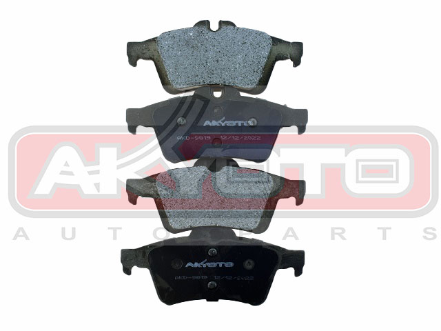 КОЛОДКИ ТОРМОЗНЫЕ ДИСКОВЫЕ ЗАДНИЕ AKD-9819