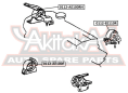 ПОДУШКА ДВИГАТЕЛЯ ЗАДНЯЯ 0112-EE110R