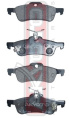 КОЛОДКИ ТОРМОЗНЫЕ ДИСКОВЫЕ ЗАДНИЕ AKD-1840