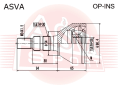 ШРУС НАРУЖНЫЙ 26x54x30 OP-INS