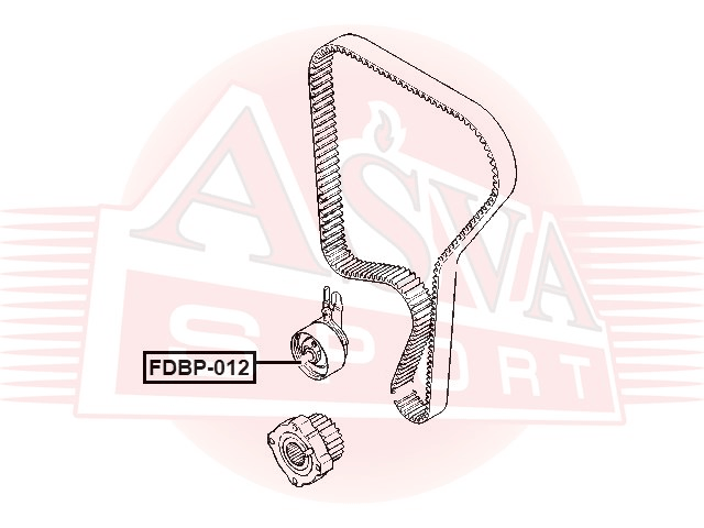 РОЛИК НАТЯЖНОЙ FDBP-012