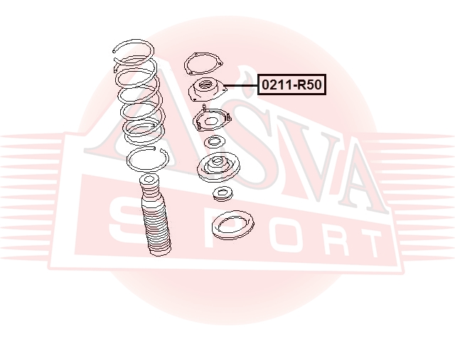 ОПОРА АМОРТИЗАТОРА 0211-R50