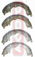 КОЛОДКИ ТОРМОЗНЫЕ БАРАБАННЫЕ ЗАДНИЕ AKS-2335