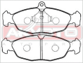 КОЛОДКИ ТОРМОЗНЫЕ ДИСКОВЫЕ ПЕРЕДНИЕ AKD-0221