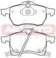 КОЛОДКИ ТОРМОЗНЫЕ ДИСКОВЫЕ ПЕРЕДНИЕ AKD-1275