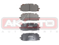 КОЛОДКИ ТОРМОЗНЫЕ ДИСКОВЫЕ ПЕРЕДНИЕ AKD-23113