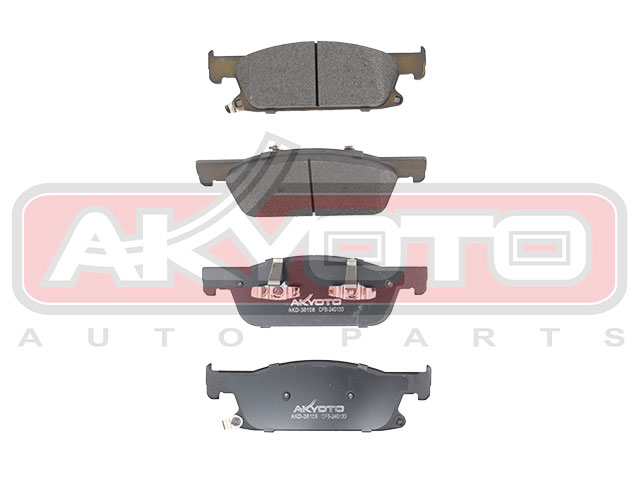 КОЛОДКИ ТОРМОЗНЫЕ ПЕРЕДНИЕ AKD-38108