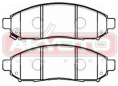 КОЛОДКИ ТОРМОЗНЫЕ ДИСКОВЫЕ ПЕРЕДНИЕ AKD-EB326