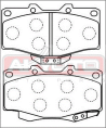 КОЛОДКИ ТОРМОЗНЫЕ ДИСКОВЫЕ ПЕРЕДНИЕ AKD-1387