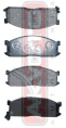 КОЛОДКИ ТОРМОЗНЫЕ ДИСКОВЫЕ ПЕРЕДНИЕ AKD-1048