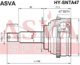 ШРУС НАРУЖНЫЙ 34x60x27 HY-SNTA47