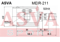 ШРУС ВНУТРЕННИЙ ПРАВЫЙ 27x38x24 (OEM-исполнение) MEIR-211