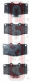 КОЛОДКИ ТОРМОЗНЫЕ ДИСКОВЫЕ ПЕРЕДНИЕ AKD-7463
