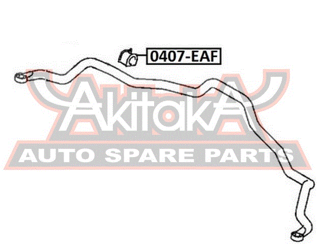 ВТУЛКА ПЕРЕДНЕГО СТАБИЛИЗАТОРА D18 0407-EAF
