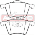 КОЛОДКИ ТОРМОЗНЫЕ ДИСКОВЫЕ ПЕРЕДНИЕ AKD-1250