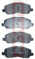 КОЛОДКИ ТОРМОЗНЫЕ ДИСКОВЫЕ ПЕРЕДНИЕ AKD-1262