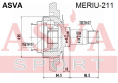 ШРУС ВНУТРЕННИЙ ЗАДНИЙ 27x45x27 MERIU-211