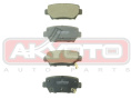 КОЛОДКИ ТОРМОЗНЫЕ ДИСКОВЫЕ ЗАДНИЕ AKD-04102